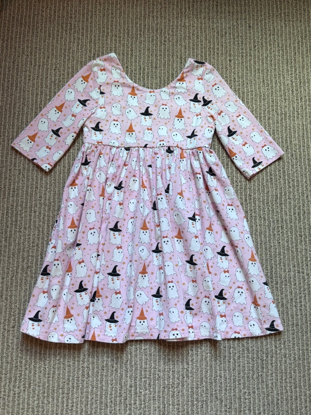 Swoon Kids Boo-tiful Ghosts Glitter Twirl Dress, size 6